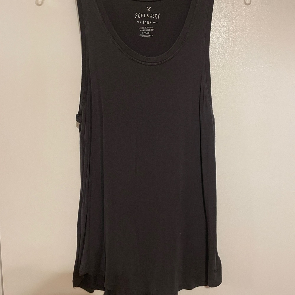 Charcoal Gray Tank Top